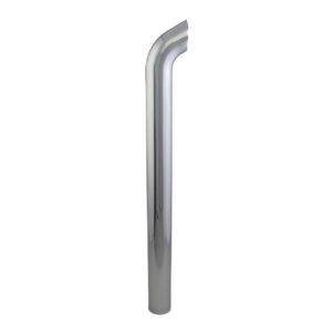 P206386 Donaldson Stack pipe curved 4 in 102 mm od x 48 in 1219 mm chrome