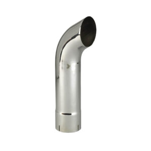 P207308 Donaldson Tailpipe 4 in 102 mm id x 18 in 457 mm chrome