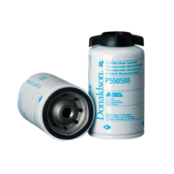 FUEL FILTER, WATER SEPARATOR SPIN-ON TWIST&DRAIN