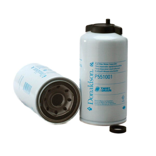 FUEL FILTER, WATER SEPARATOR SPIN-ON TWIST&DRAIN