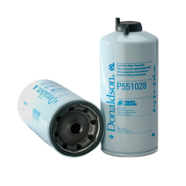 FUEL FILTER, WATER SEPARATOR SPIN-ON TWIST&DRAIN