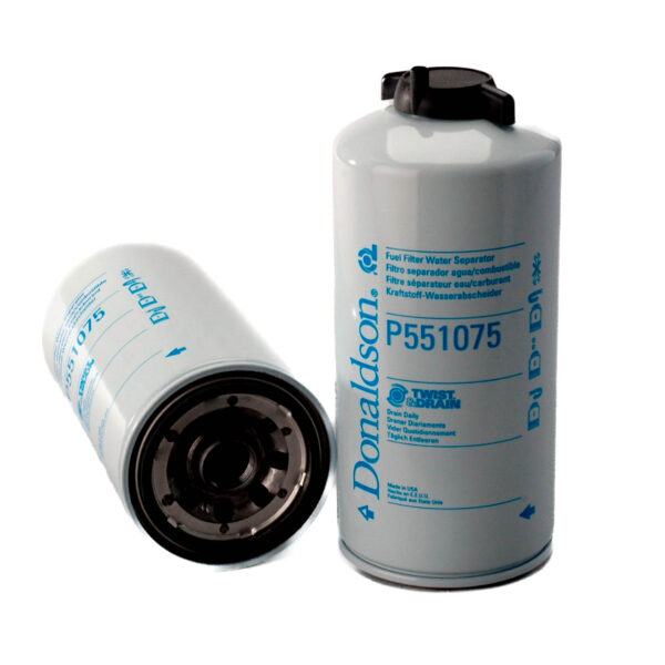 FUEL FILTER, WATER SEPARATOR SPIN-ON TWIST&DRAIN