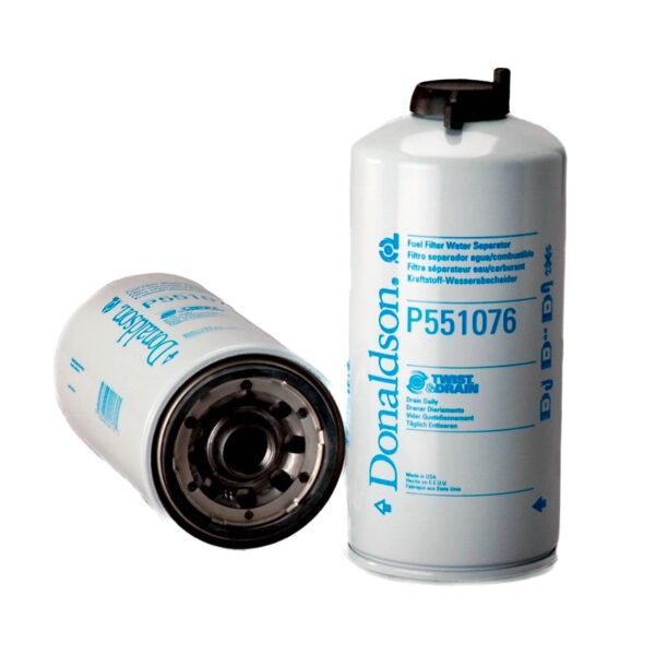 FUEL FILTER, WATER SEPARATOR SPIN-ON TWIST&DRAIN