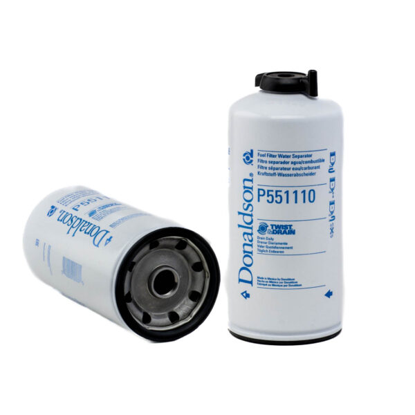 FUEL FILTER, WATER SEPARATOR SPIN-ON TWIST&DRAIN