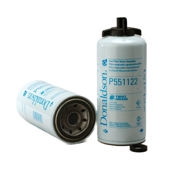 FUEL FILTER, WATER SEPARATOR SPIN-ON TWIST&DRAIN