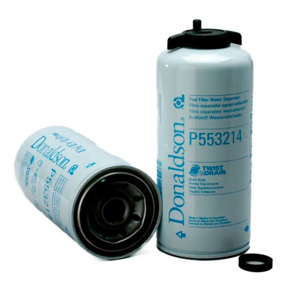 FUEL FILTER, WATER SEPARATOR SPIN-ON TWIST&DRAIN
