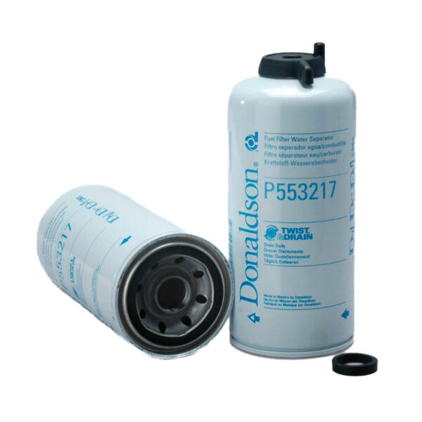 FUEL FILTER, WATER SEPARATOR SPIN-ON TWIST&DRAIN
