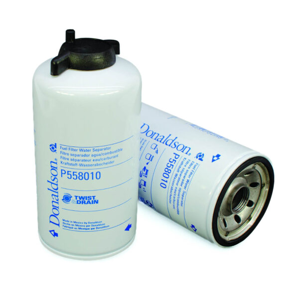 FUEL FILTER, WATER SEPARATOR SPIN-ON TWIST&DRAIN